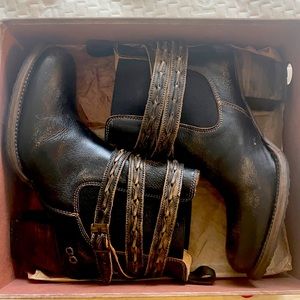 Bed Stu // Lorn Black ankle boots